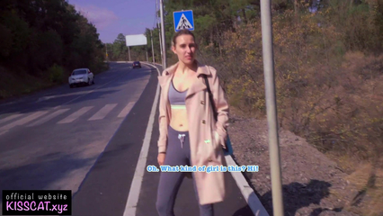 Public Agent Pickup 18 Babe for Pizza / Outdoor Sex and Sloppy Blowjob 4k