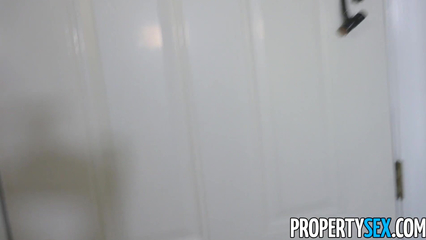 PropertySex Super Hot Blonde New To Real Estate Bangs Home Owner
